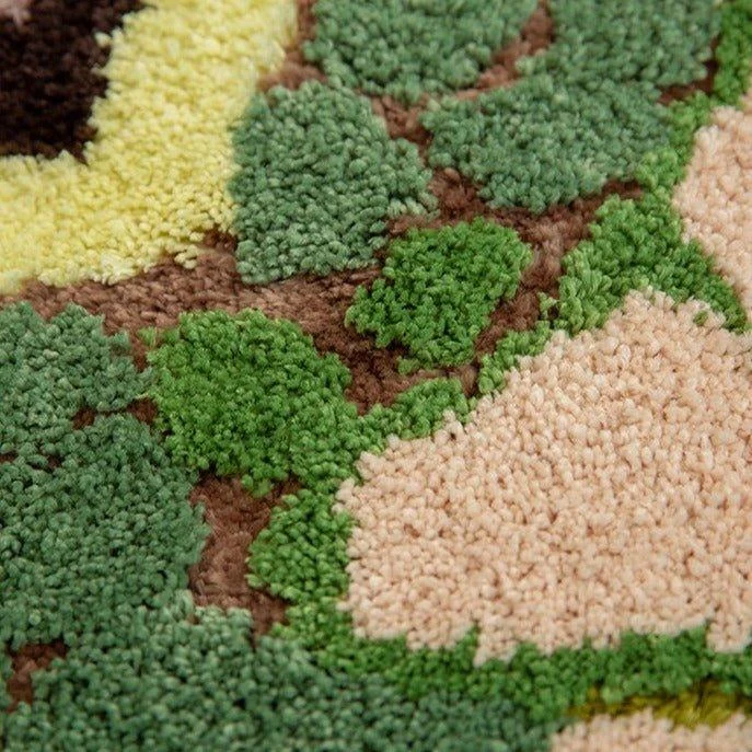greenery-circle-rug-485389 Greenery Circle Rug 485389