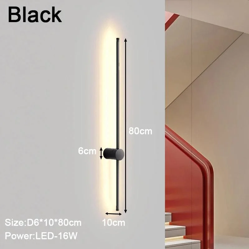 Hsdpdimbare Indoor Led Wandlampen Wandverlichtingsarmaturen Voor Slaapkamer Woonkamer Zwart Wit Binnenmuur Schans Voor Gang