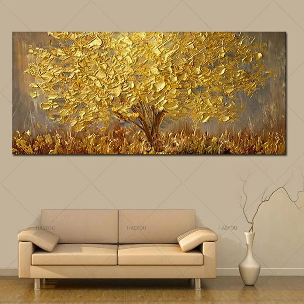 hand-painted-gold-tree-oil-painting-on-canvas-large-palette-3d-paintings-for-living-room-modern-abstract-wall-art-pictures-503745 Hand Painted Gold Tree Oil Painting On Canvas Large Palette 3d Paintings For Living Room Modern Abstract Wall Art Pictures 503745