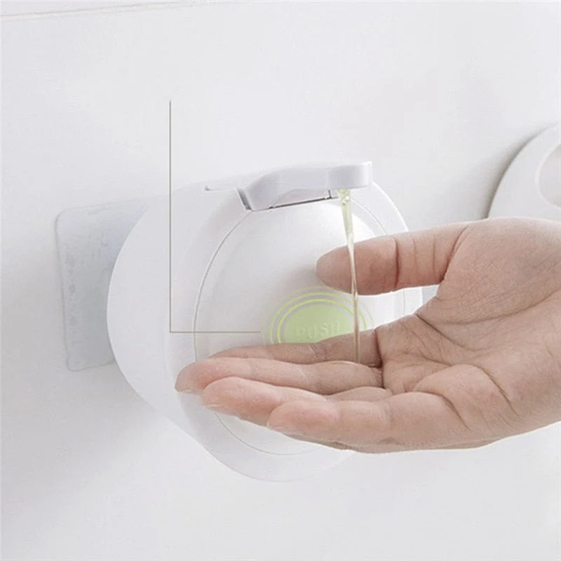 hand-soap-dispenser-Suction-Cup-Liquid-Soap-Dispenser-Wall-Mounted-Waterproof-Soap-Box-Press-Bath-Supplies Hand Soap Dispenser Suction Cup Liquid Soap Dispenser Wall Mounted Waterproof Soap Box Press Bath Supplies