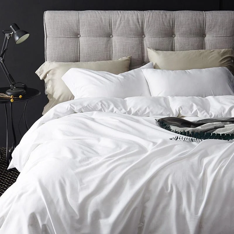 Hotel Luxury 4 Pc Duvet Cover Flat Fitted Description 17
