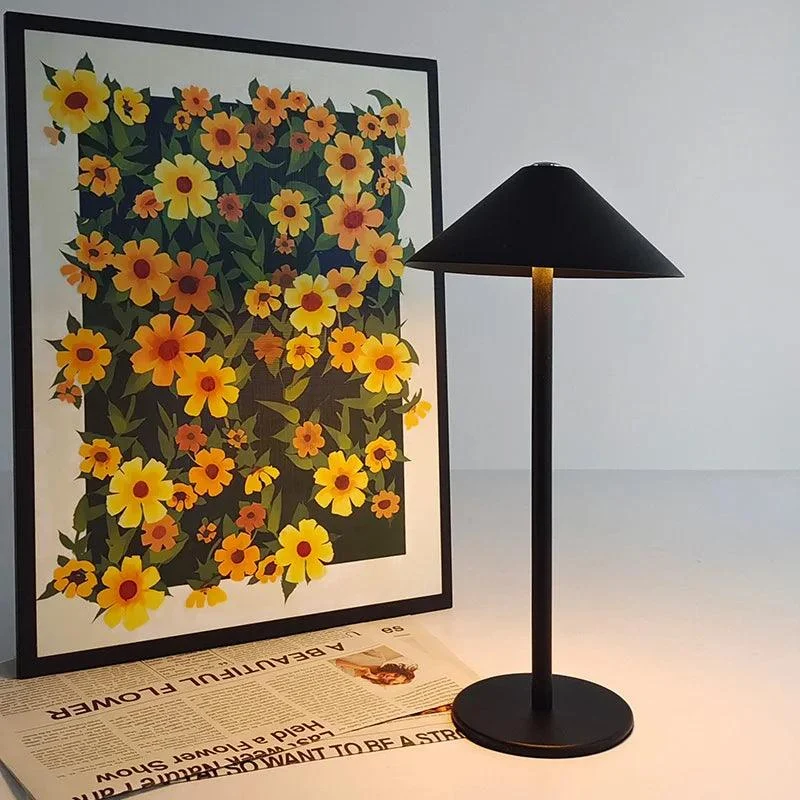Indoor Ip54 Waterproof Rechargeable Touch Control Dimmable Led Desk Lamp Usb Dining Table Mushroom Lamp Portable 6b845e3e A3e0 4fc4 8e50 748490862fea