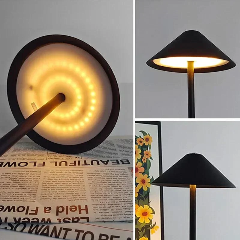 Indoor Ip54 Waterproof Rechargeable Touch Control Dimmable Led Desk Lamp Usb Dining Table Mushroom Lamp Portable B4659866 7b60 4387 Bb61 8a4f559159dd