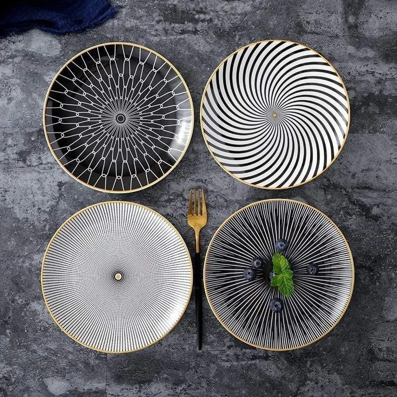 Iris Plate Mademoiselle Home Decor And Furniture Store 2