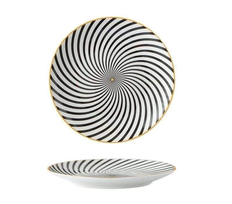 Iris Plate Mademoiselle Home Decor And Furniture Store 5