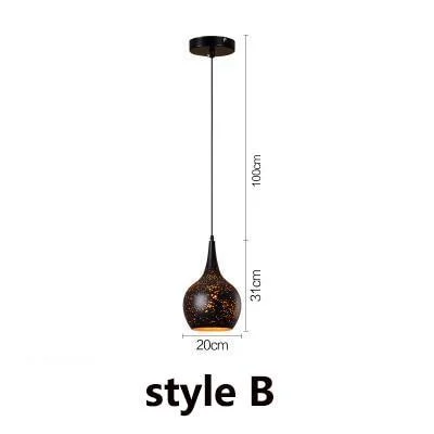 iron-vintage-warm-loft-porous-restaurant-or-home-pendant-light-823457 Iron Vintage Warm Loft Porous Restaurant Or Home Pendant Light 823457