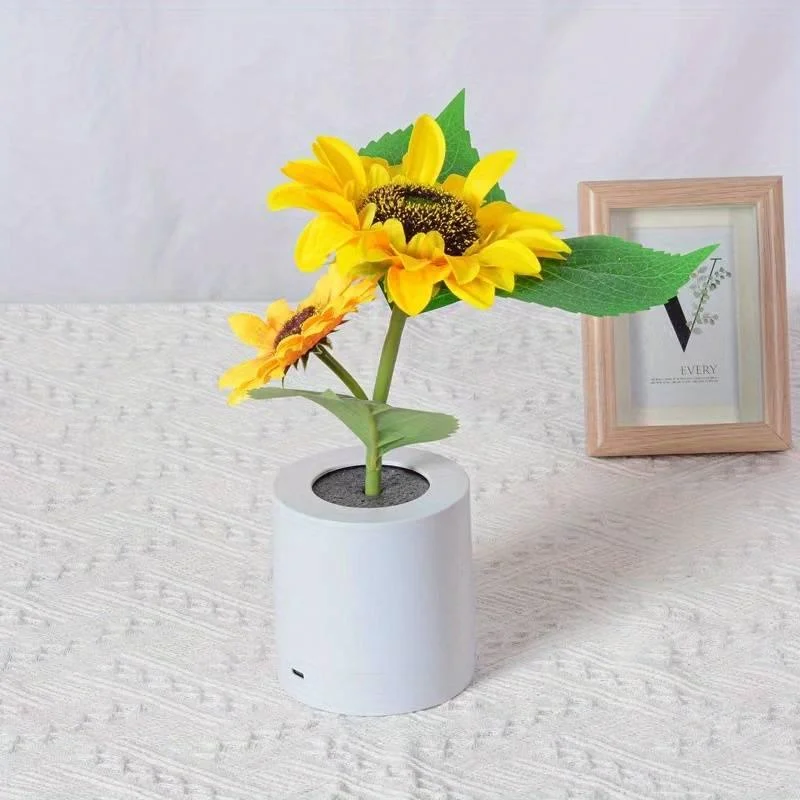 Jardioui A Veilleuse Tournesol Esthetique Lumineuse 56971197415761