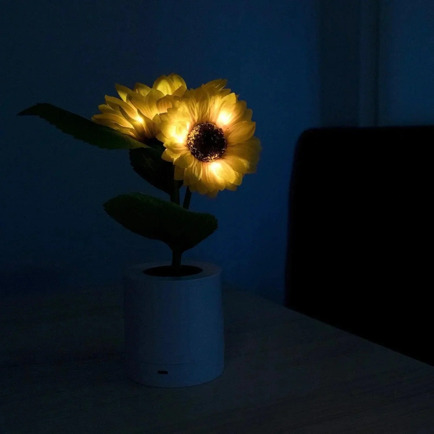 Jardioui Veilleuse Tournesol Esthetique Lumineuse 56971231789393