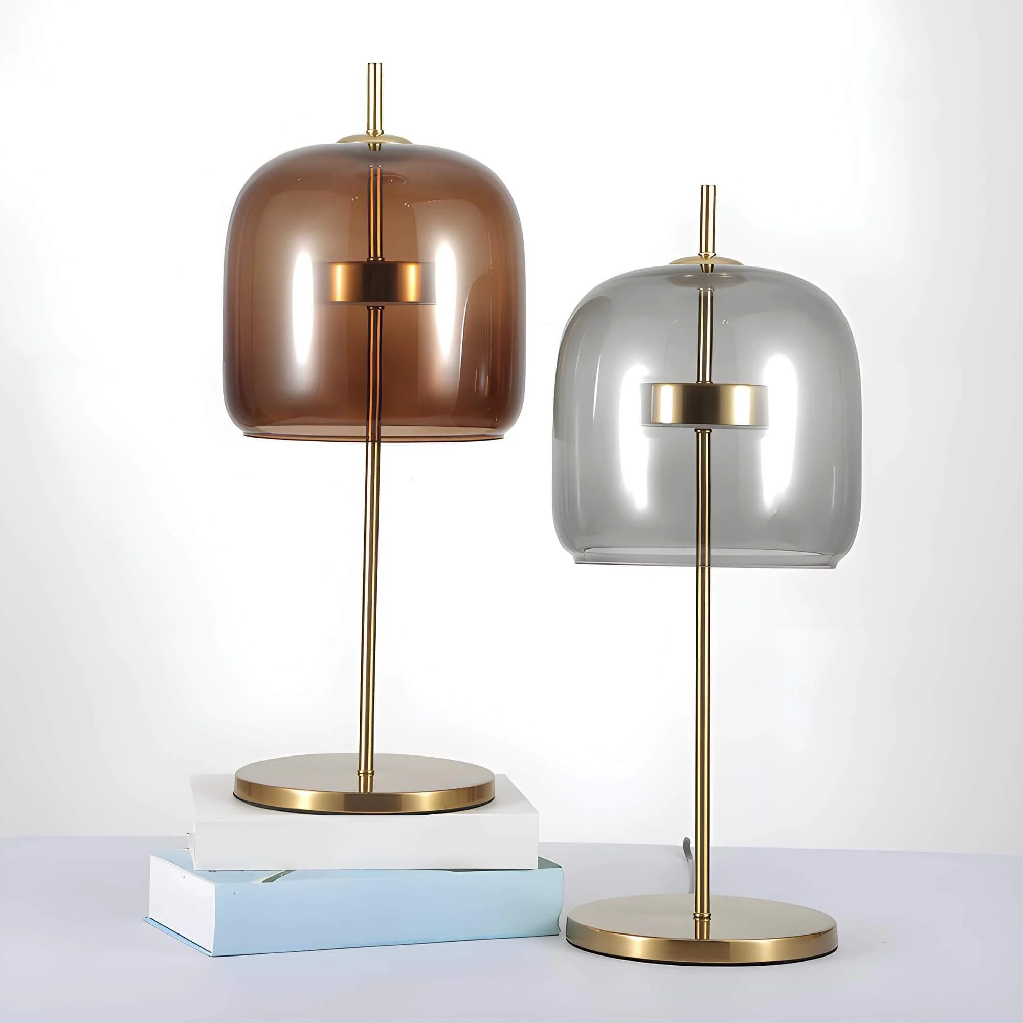 jube-glastischlampe-rauchglas-erdtoene-schlafzimmerleuchte-elegant-modern-xlumina5 Jube Glastischlampe Rauchglas Erdtoene Schlafzimmerleuchte Elegant Modern Xlumina5