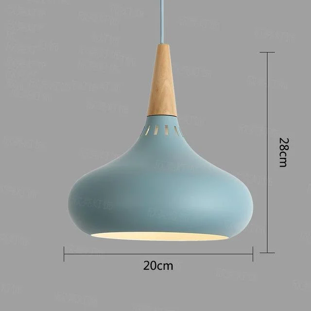 led-11-wide-aluminum-wood-pendant-lights-544744 Led 11 Wide Aluminum Wood Pendant Lights 544744