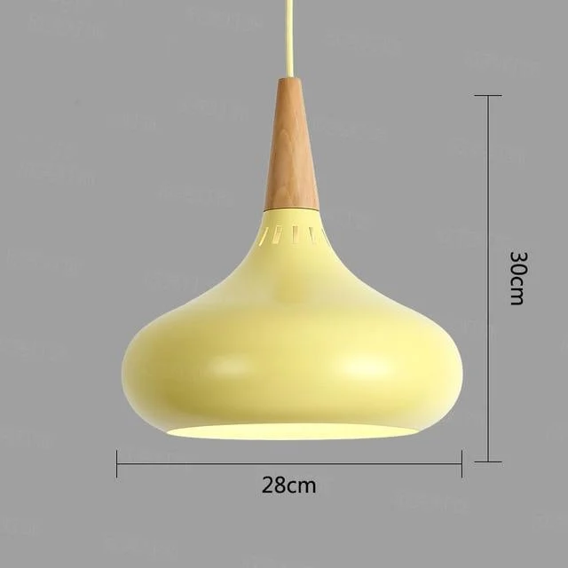 led-11-wide-aluminum-wood-pendant-lights-755572 Led 11 Wide Aluminum Wood Pendant Lights 755572