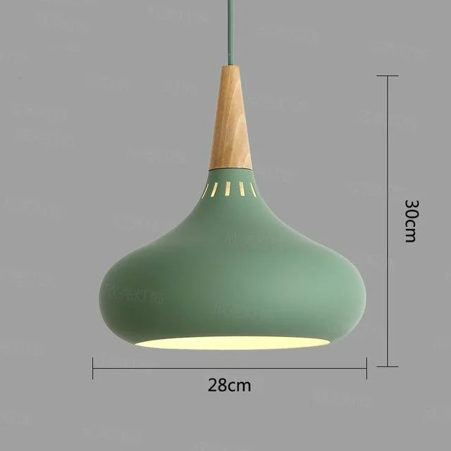 led-11-wide-aluminum-wood-pendant-lights-852098 Led 11 Wide Aluminum Wood Pendant Lights 852098