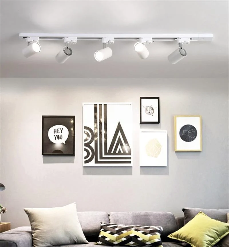 led-aluminum-ceiling-track-lighting-in-whiteblackbronze-215982 Led Aluminum Ceiling Track Lighting In Whiteblackbronze 215982