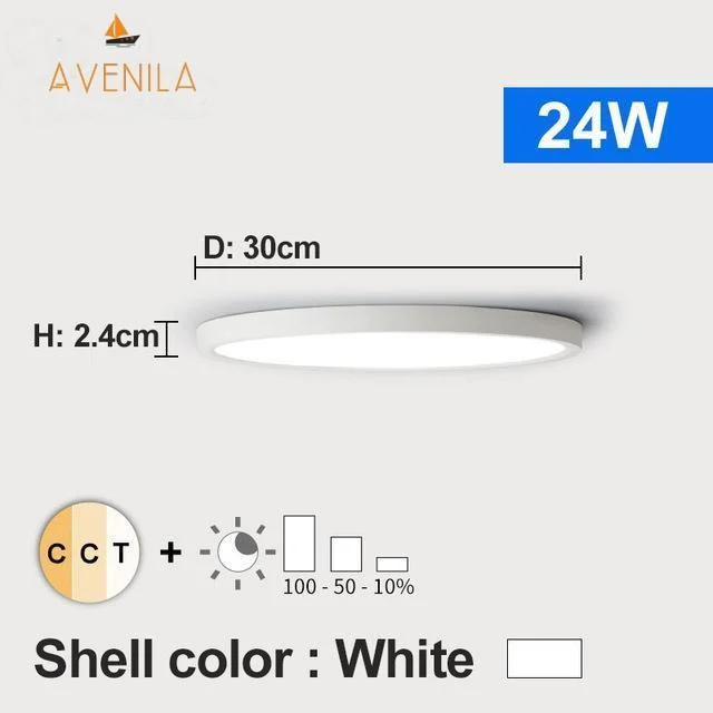 led-dimmable-ceiling-light-12w-18w-24w-32w-220v-with-3-color-adjustable-821685 Led Dimmable Ceiling Light 12w 18w 24w 32w 220v With 3 Color Adjustable 821685
