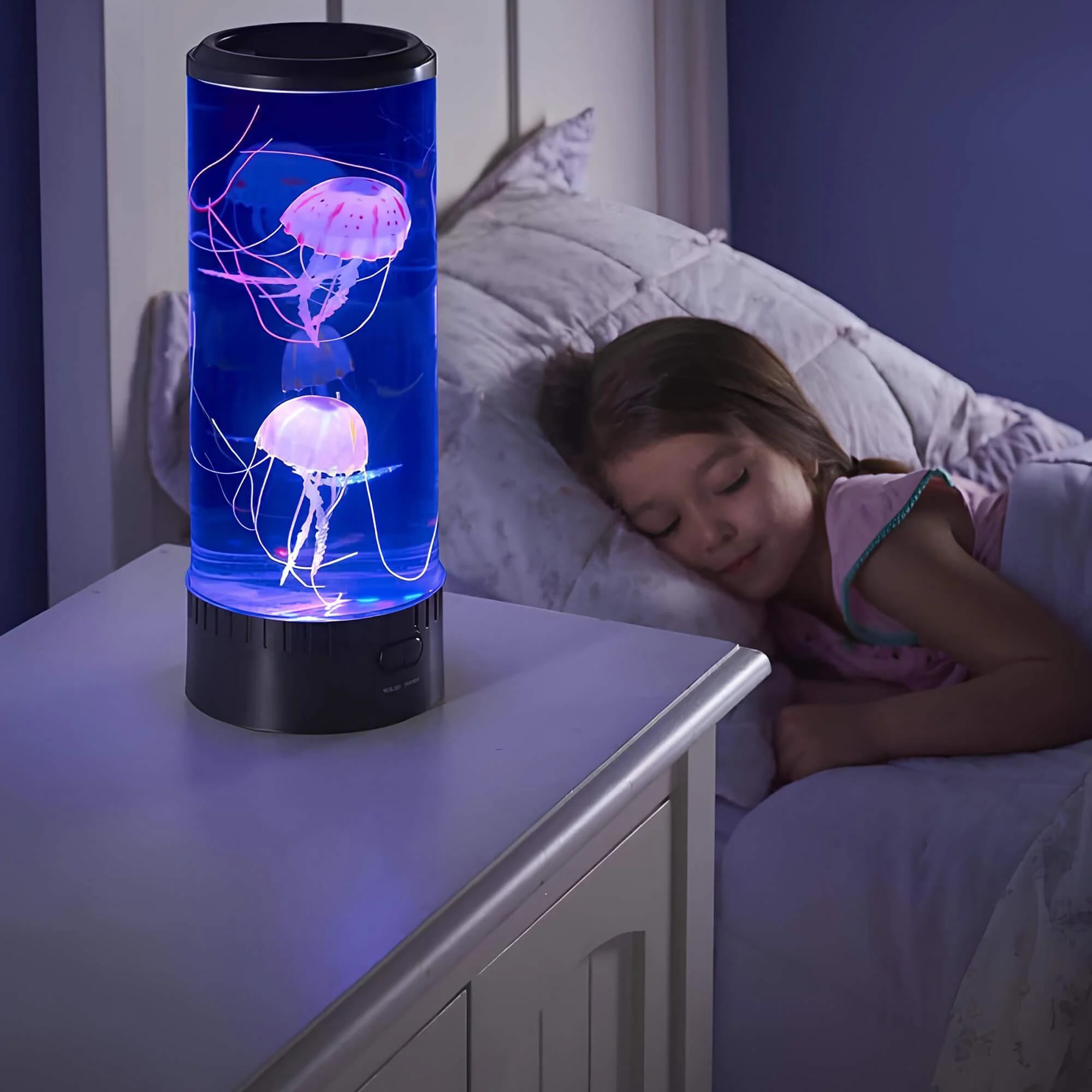 led-qualle-lavalampe-fuer-kinder-und-erwachsene-farbwechsel-lichtshow-35cm-14cm-0.7kg-xlumina5 Led Qualle Lavalampe Fuer Kinder Und Erwachsene Farbwechsel Lichtshow 35cm 14cm 0.7kg Xlumina5