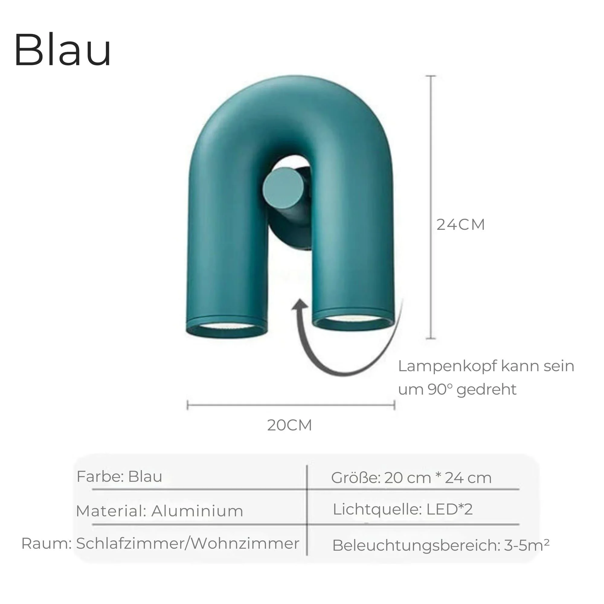 led-wandlampe-uformig-modern-energiesparend-aluminium-xlumina_9 Led Wandlampe Uformig Modern Energiesparend Aluminium Xlumina 9