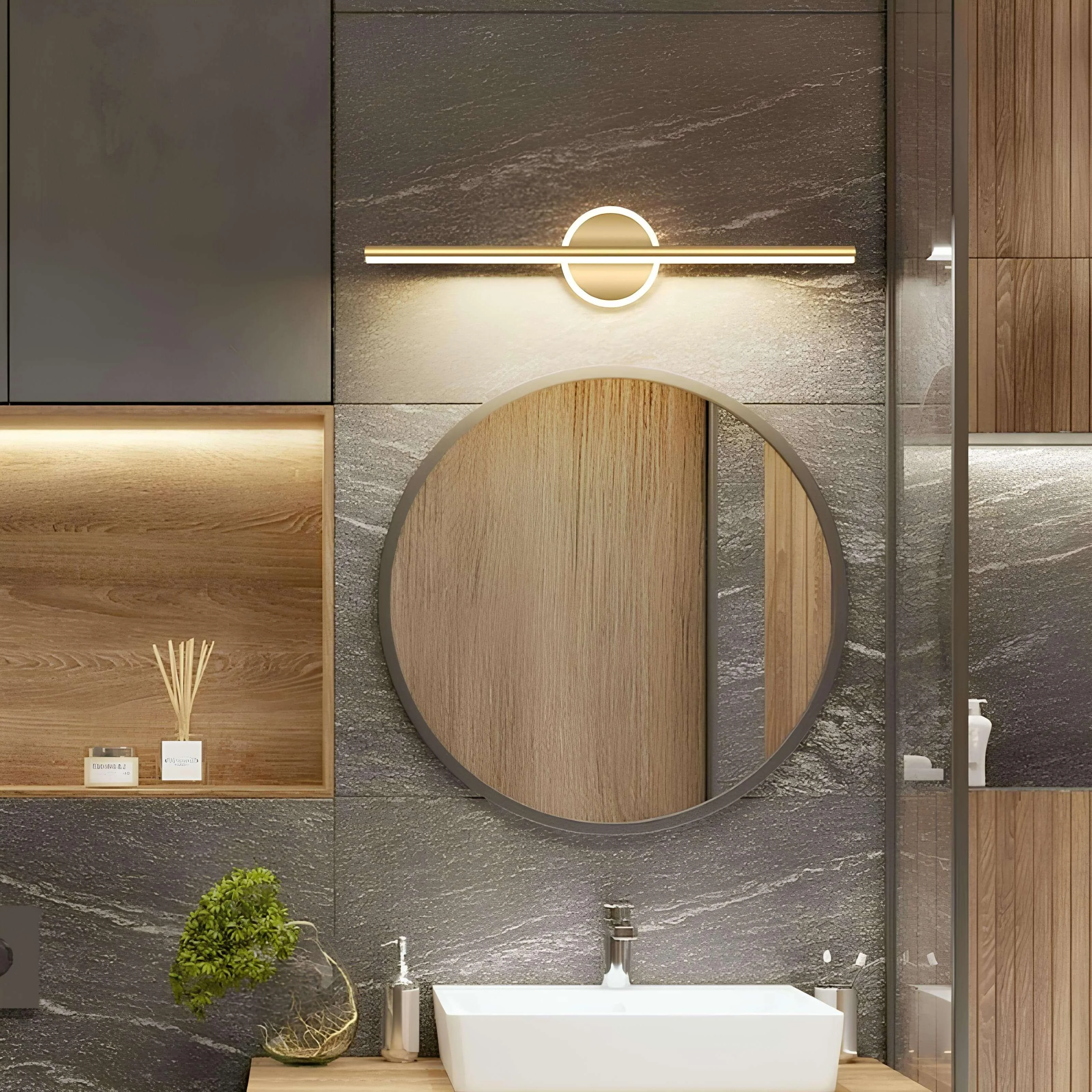 leigh-moderne-led-wandlampe-schwarz-gold-metall-silikon-wohnzimmer-schlafzimmer-badezimmer-beleuchtung-xlumina2 Leigh Moderne Led Wandlampe Schwarz Gold Metall Silikon Wohnzimmer Schlafzimmer Badezimmer Beleuchtung Xlumina2