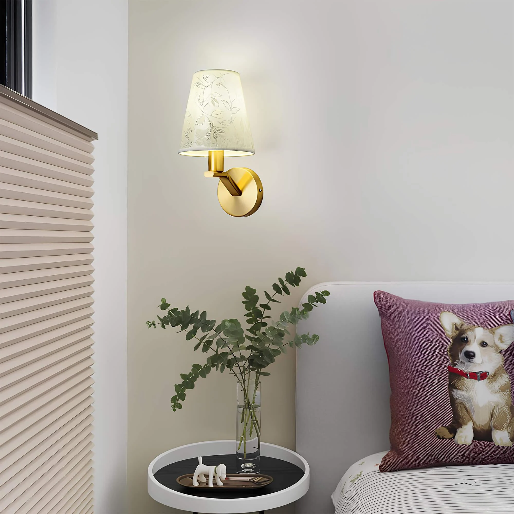 lichtbluete-moderne-wandlampe-stoffschirm-beige-weiss-grau-e27-xlumina2 Lichtbluete Moderne Wandlampe Stoffschirm Beige Weiss Grau E27 Xlumina2