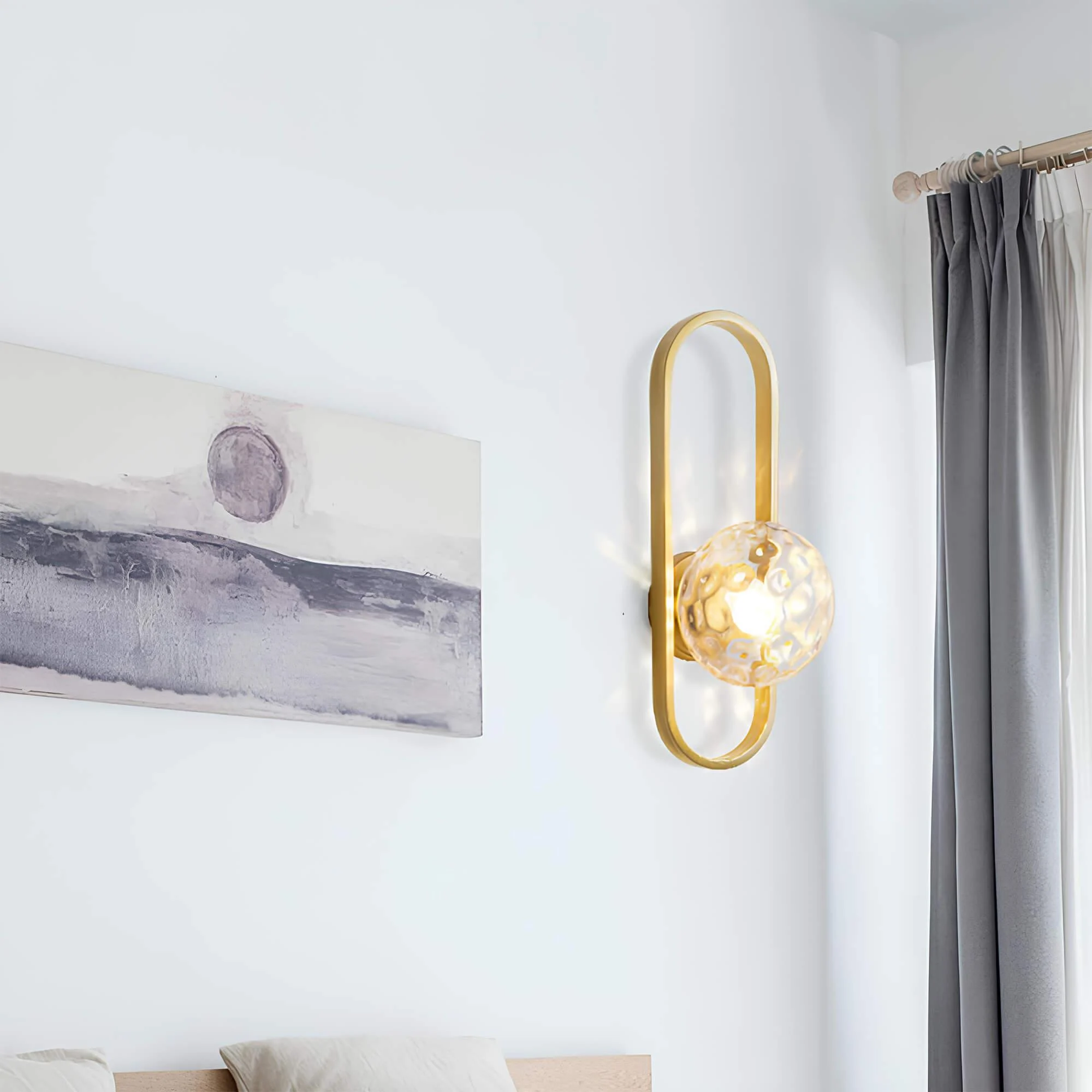 lichtkreis-moderne-wandlampe-mit-glaskugel-weiss-schwarz-gold-22cm-28cm-wandbeleuchtung-led-xlumina Lichtkreis Moderne Wandlampe Mit Glaskugel Weiss Schwarz Gold 22cm 28cm Wandbeleuchtung Led Xlumina