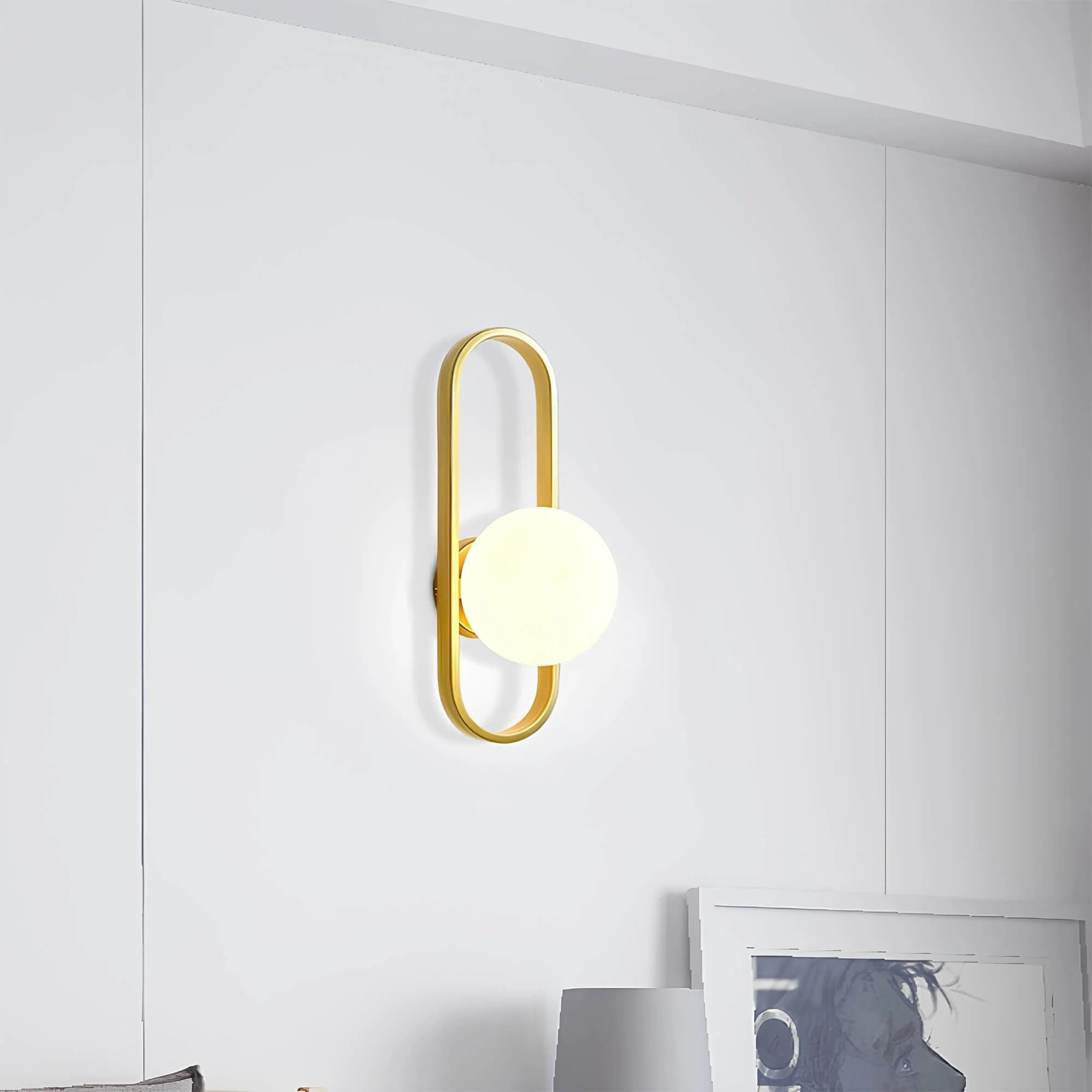lichtkreis-moderne-wandlampe-mit-glaskugel-weiss-schwarz-gold-22cm-28cm-wandbeleuchtung-led-xlumina2 Lichtkreis Moderne Wandlampe Mit Glaskugel Weiss Schwarz Gold 22cm 28cm Wandbeleuchtung Led Xlumina2