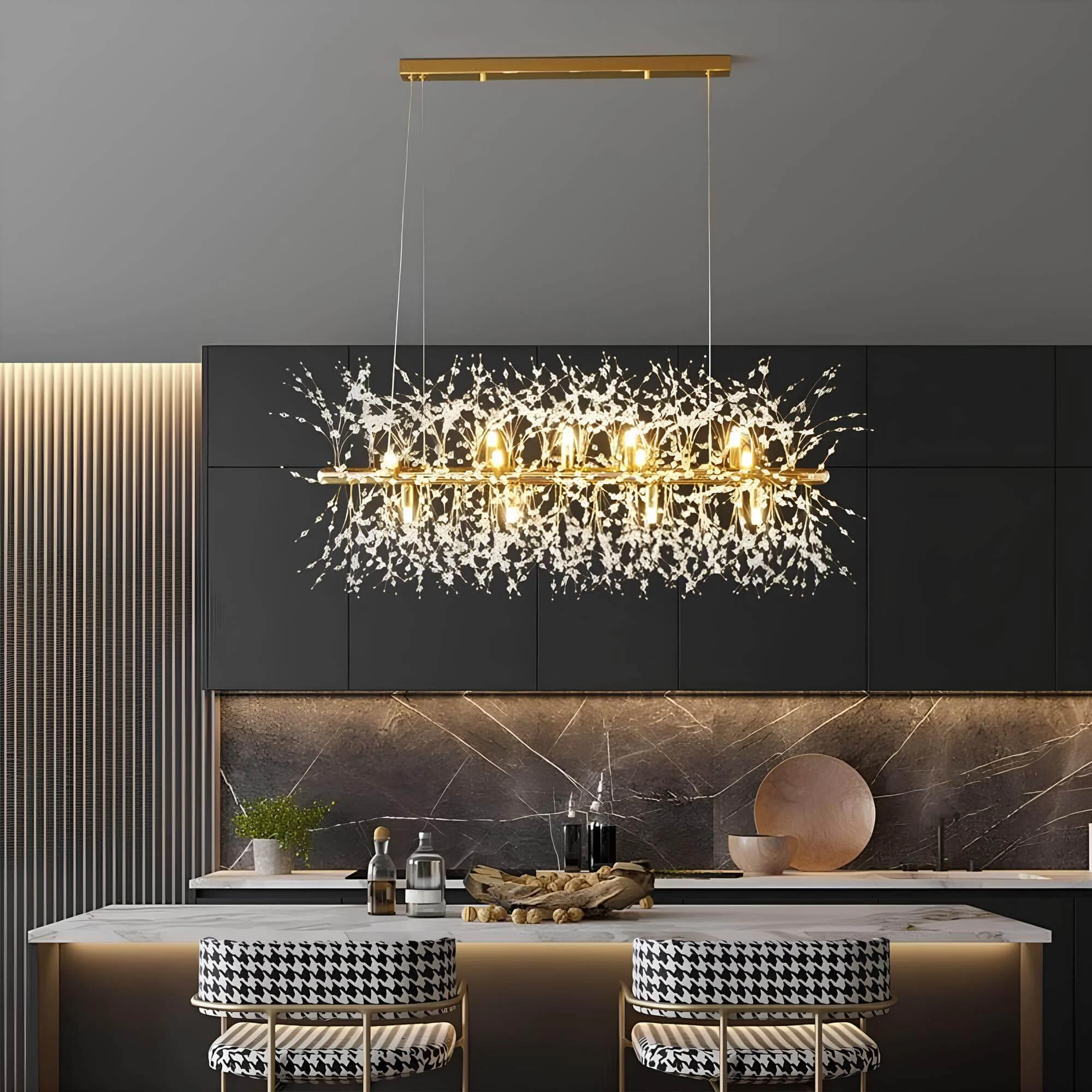 Lili Design Led Haengeleuchte Weiss Golden Metall Pendelleuchte Wohnzimmer Esszimmer Xlumina 3