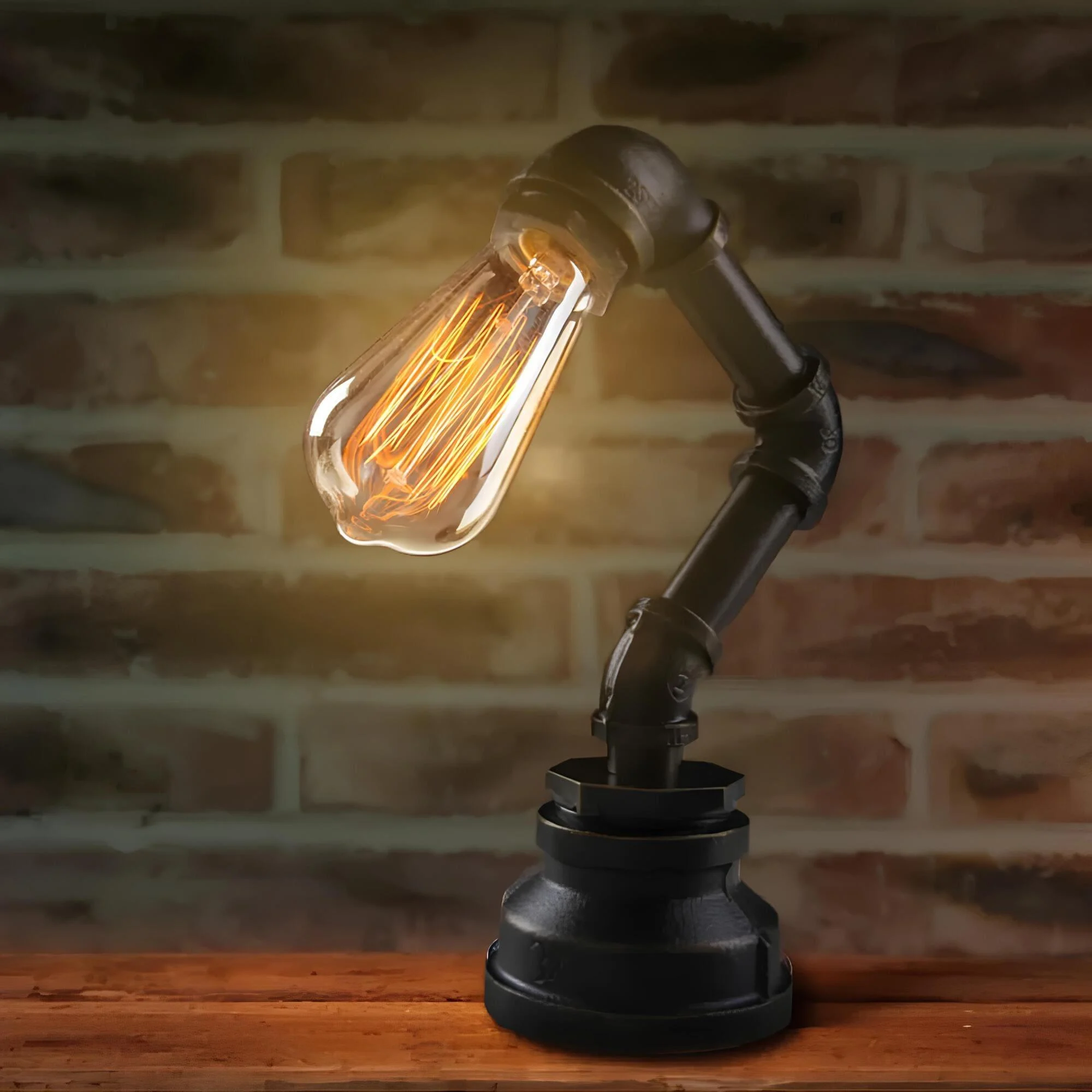 liquidluxe-kreative-eisenTischlampe-industrial-waterpipe-design-e27-fassung-schwarz-bronze-xlumina_3 Liquidluxe Kreative Eisentischlampe Industrial Waterpipe Design E27 Fassung Schwarz Bronze Xlumina 3