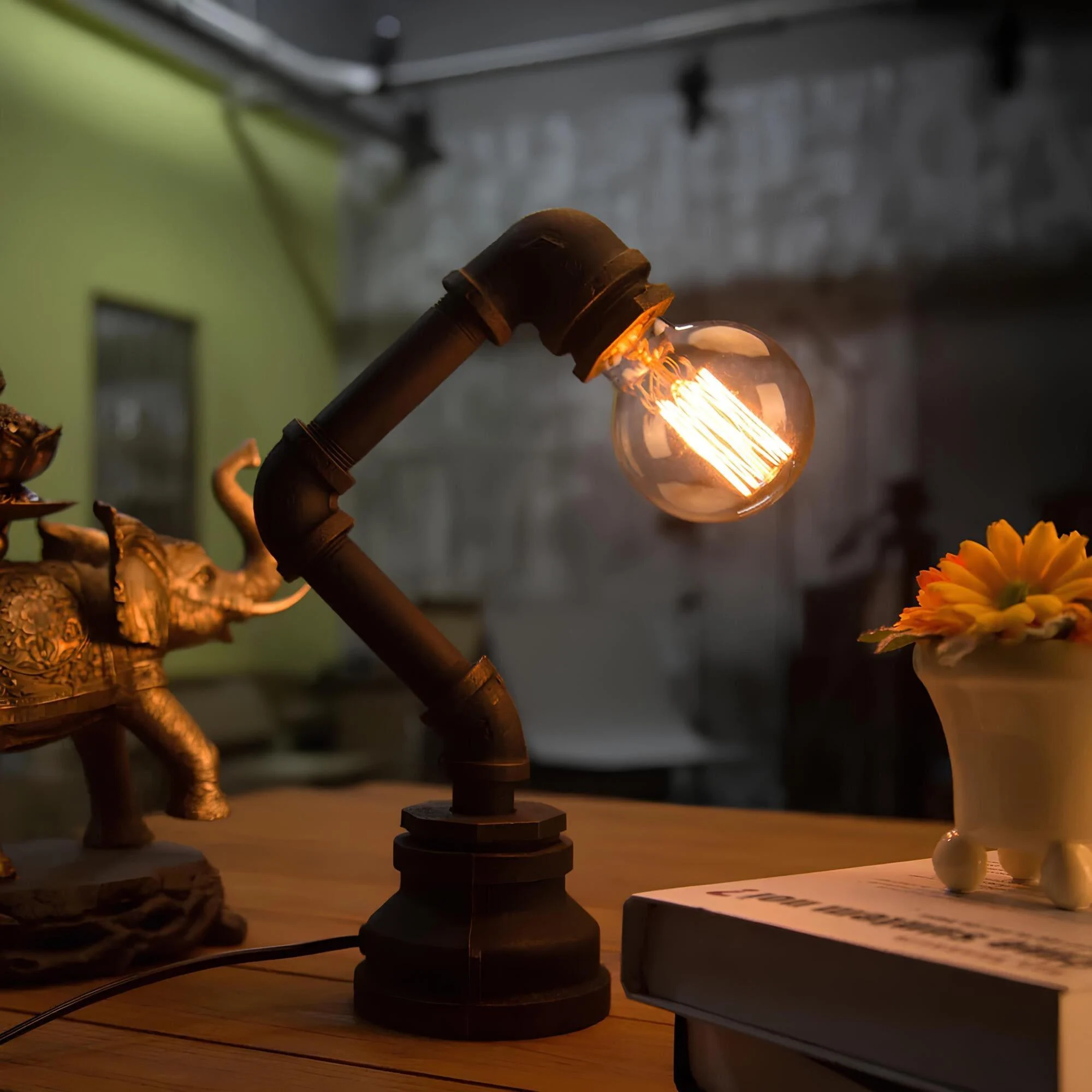 liquidluxe-kreative-eisenTischlampe-industrial-waterpipe-design-e27-fassung-schwarz-bronze-xlumina_5 Liquidluxe Kreative Eisentischlampe Industrial Waterpipe Design E27 Fassung Schwarz Bronze Xlumina 5
