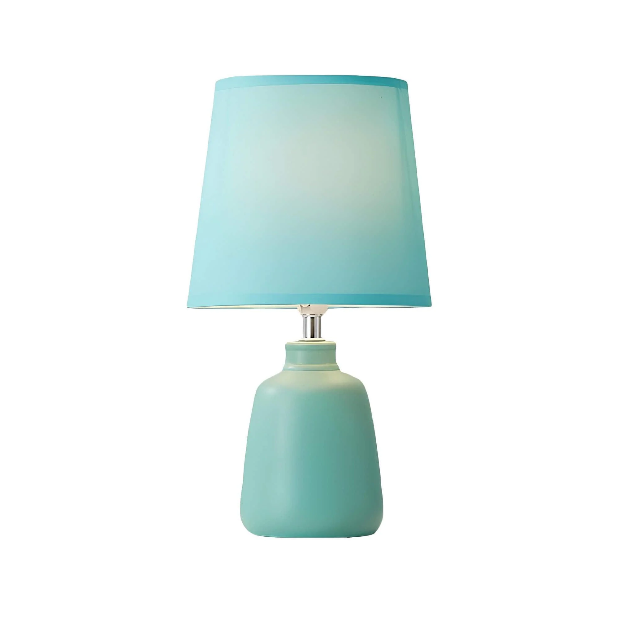 Lisalight Keramik Tischlampe Nordisch Mit Stoffschirm Fur Schlafzimmer Und Wohnzimmer Xlumina2