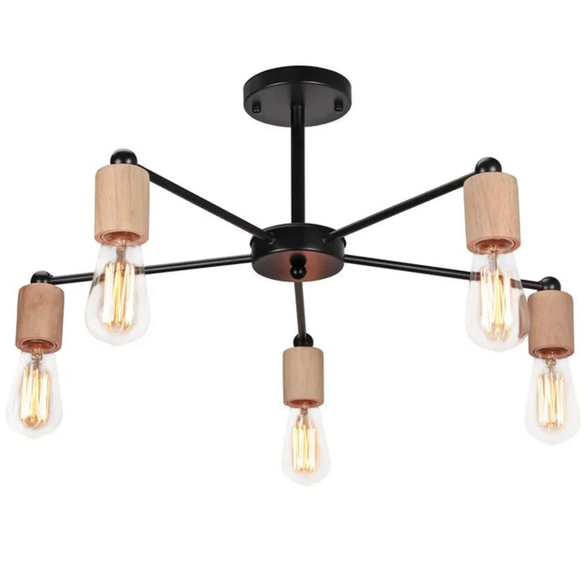 loftluster-skandinavischer-loft-kronleuchter-metall-schwarz-weiss-verstellbare-leuchtenarme-wohnzimmer-xlumina2 Loftluster Skandinavischer Loft Kronleuchter Metall Schwarz Weiss Verstellbare Leuchtenarme Wohnzimmer Xlumina2