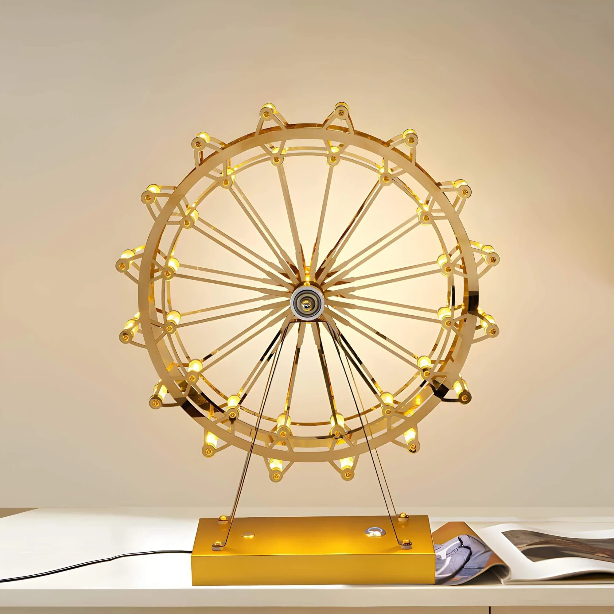 lumiferris-goldene-eisen-tischlampe-led-touch-steuerung-xlumina5 Lumiferris Goldene Eisen Tischlampe Led Touch Steuerung Xlumina5
