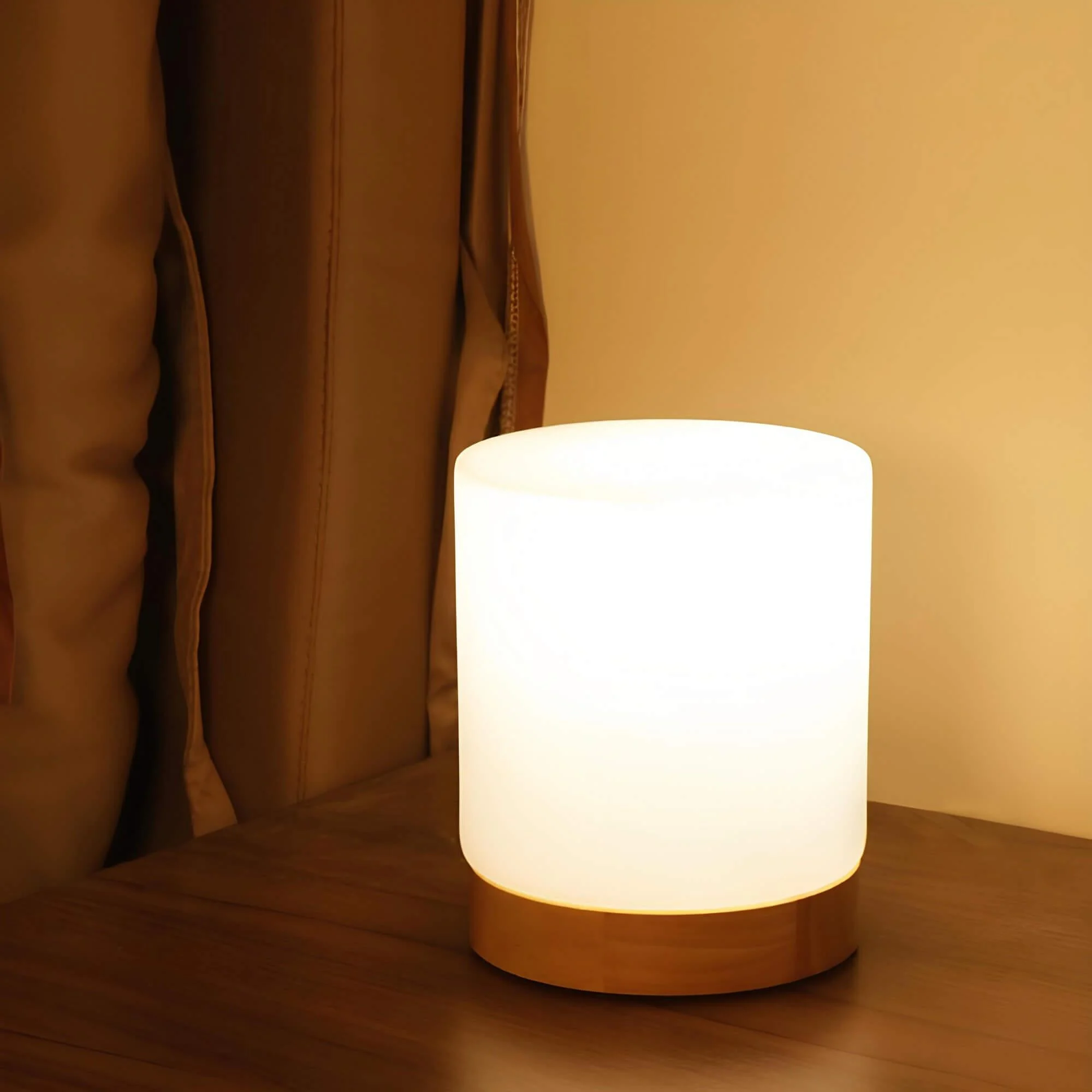 lumiglow-mini-glaeserne-zylinder-tischlampe-360-grad-touch-dimmung-led-xlumina3 Lumiglow Mini Glaeserne Zylinder Tischlampe 360 Grad Touch Dimmung Led Xlumina3