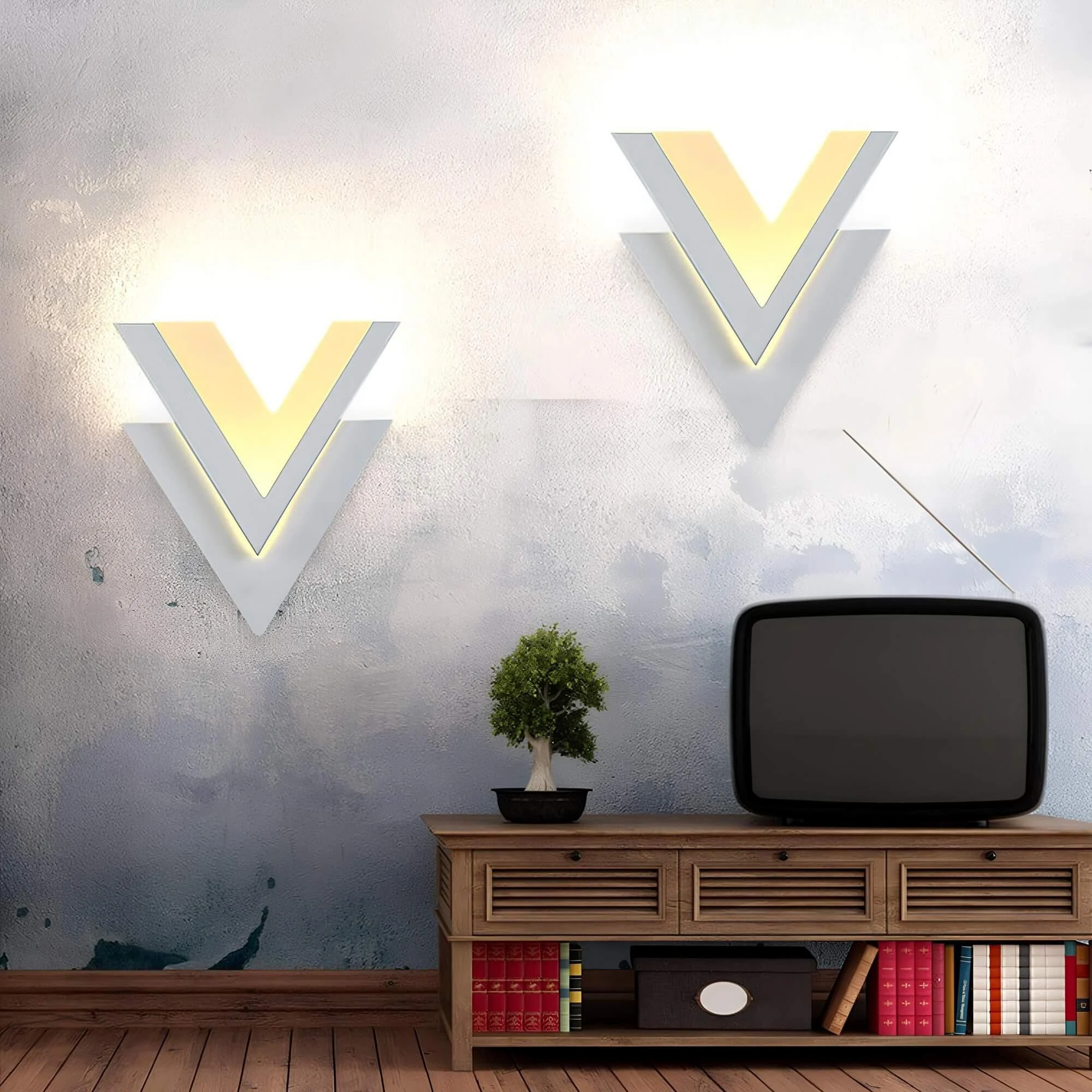 lumiled-v-form-led-wandlampe-minimalistisch-modern-energiesparend-schwarz-weiss-xlumina8 Lumiled V Form Led Wandlampe Minimalistisch Modern Energiesparend Schwarz Weiss Xlumina8