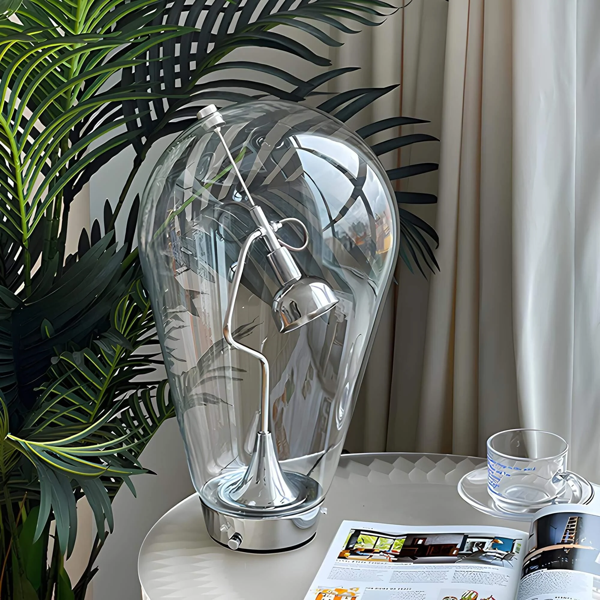 Lumimagnet Industrielle Magnetische Tischlampe Touch Dimming Led Schwarz Weiss Gold Xlumina2