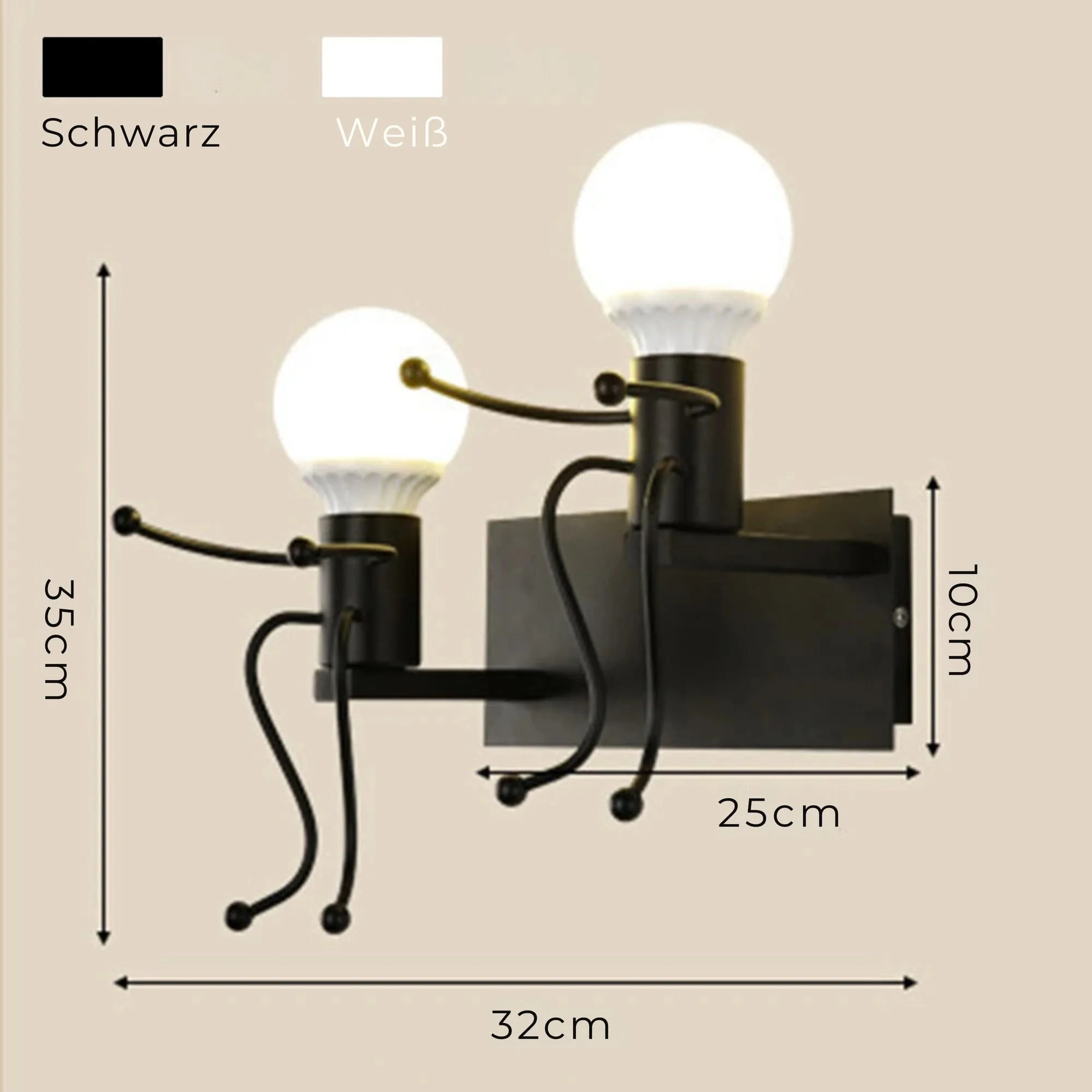 Luminoart Led Wandleuchte Modern Minimalistisch Warmweiss 12w Xlumina 8