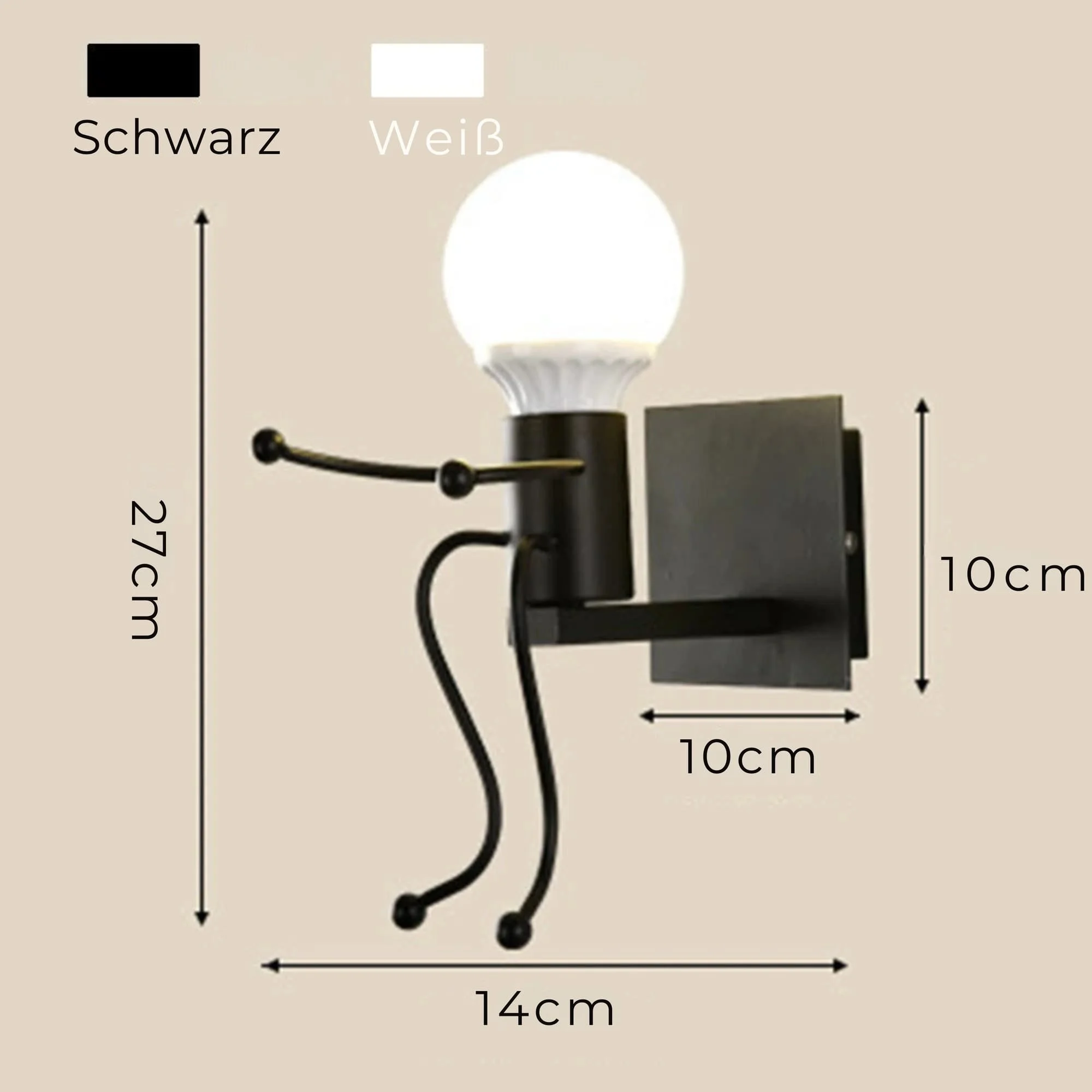 Luminoart Led Wandleuchte Modern Minimalistisch Warmweiss 12w Xlumina 9