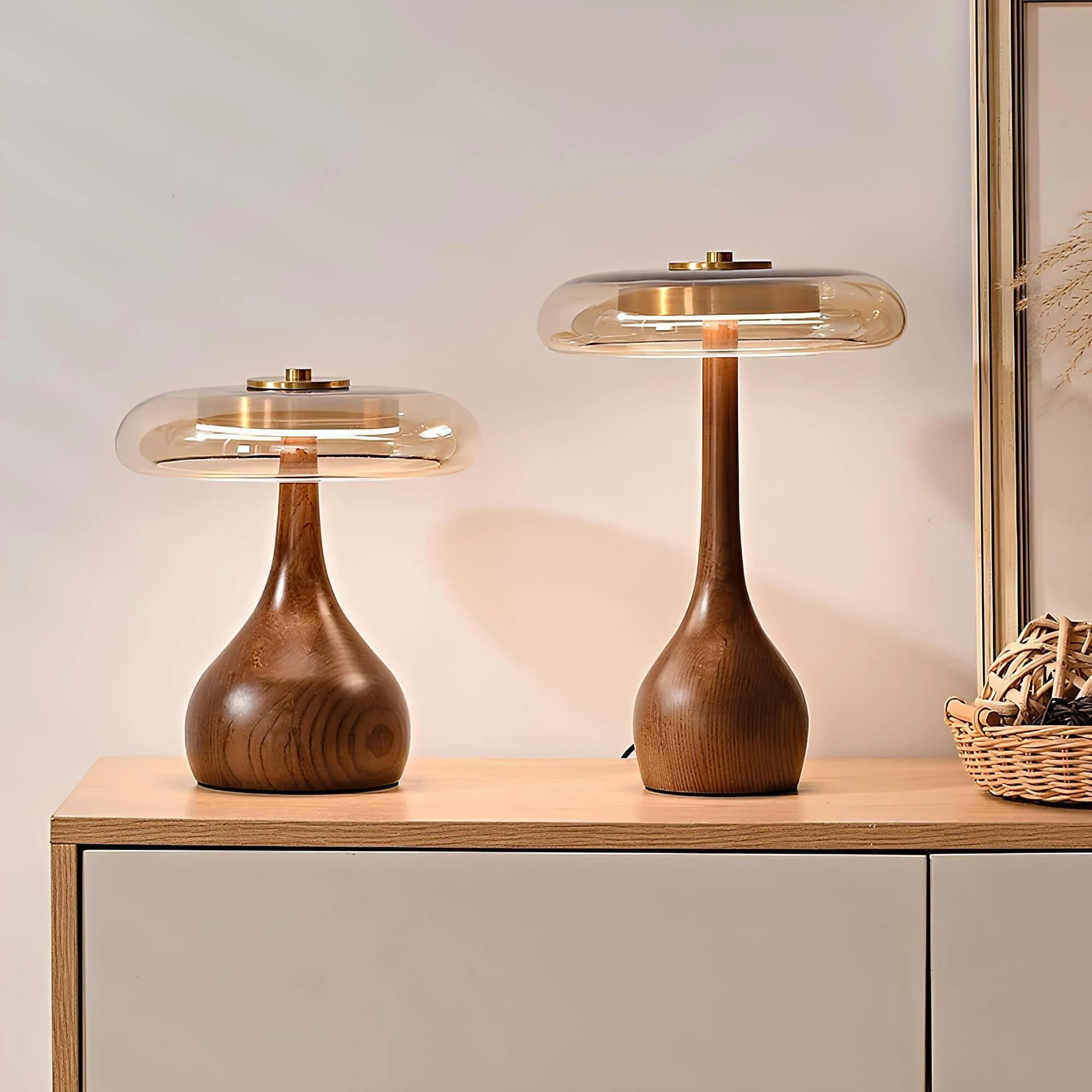 Luxekupfer Moderne Tischlampe Kupfer Wohnzimmer Beleuchtung Modern Xlumina 1