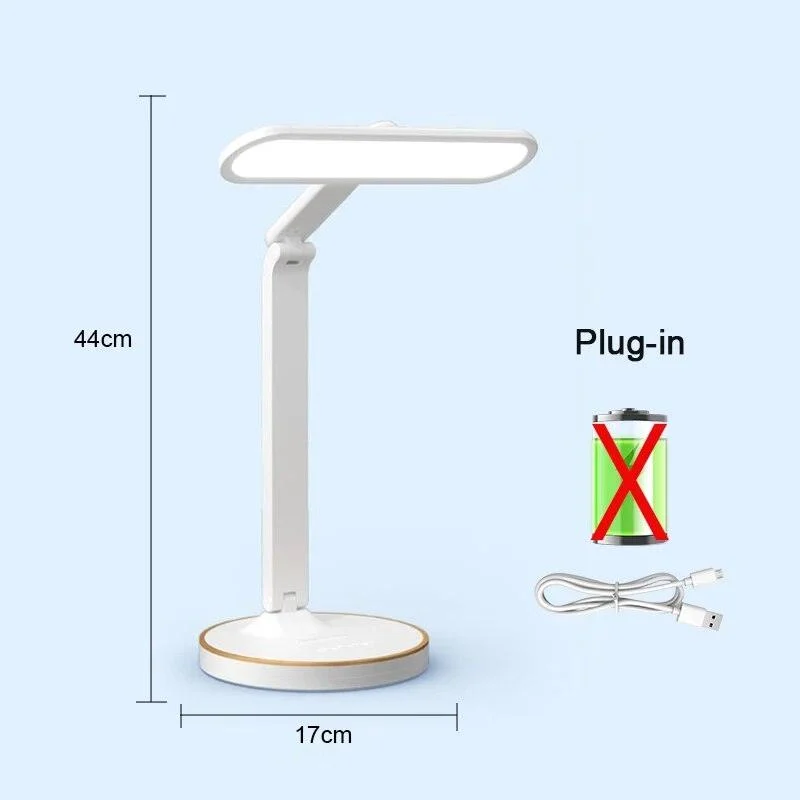 mfSWLed-Klok-Tafellamp-Usb-Oplaadbare-Dimbare-Bureaulamp-Plug-In-Led-Licht-Opvouwbare-Oogbescherming-Lezen-Nachtlampje Mfswled Klok Tafellamp Usb Oplaadbare Dimbare Bureaulamp Plug In Led Licht Opvouwbare Oogbescherming Lezen Nachtlampje