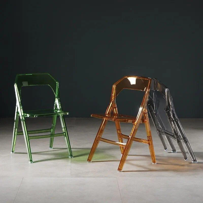 minimalist-transparent-folding-dining-chairs-371033 Minimalist Transparent Folding Dining Chairs 371033