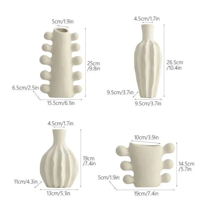 minimalist-unglazed-ceramic-vase-170301 Minimalist Unglazed Ceramic Vase 170301