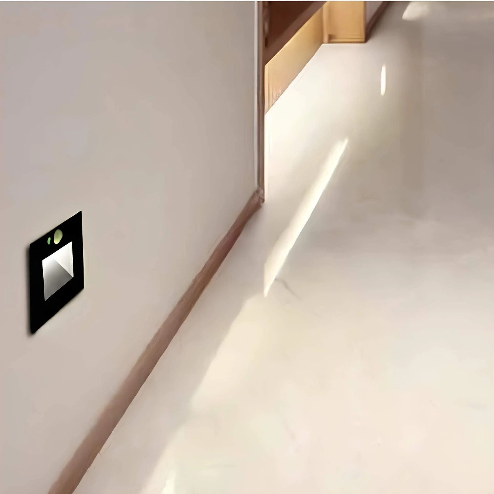 Minimalistische Led Wandlampe Einbaumontage Warmweiss Aluminium 2700k Modern Energiesparend Xlumina 3