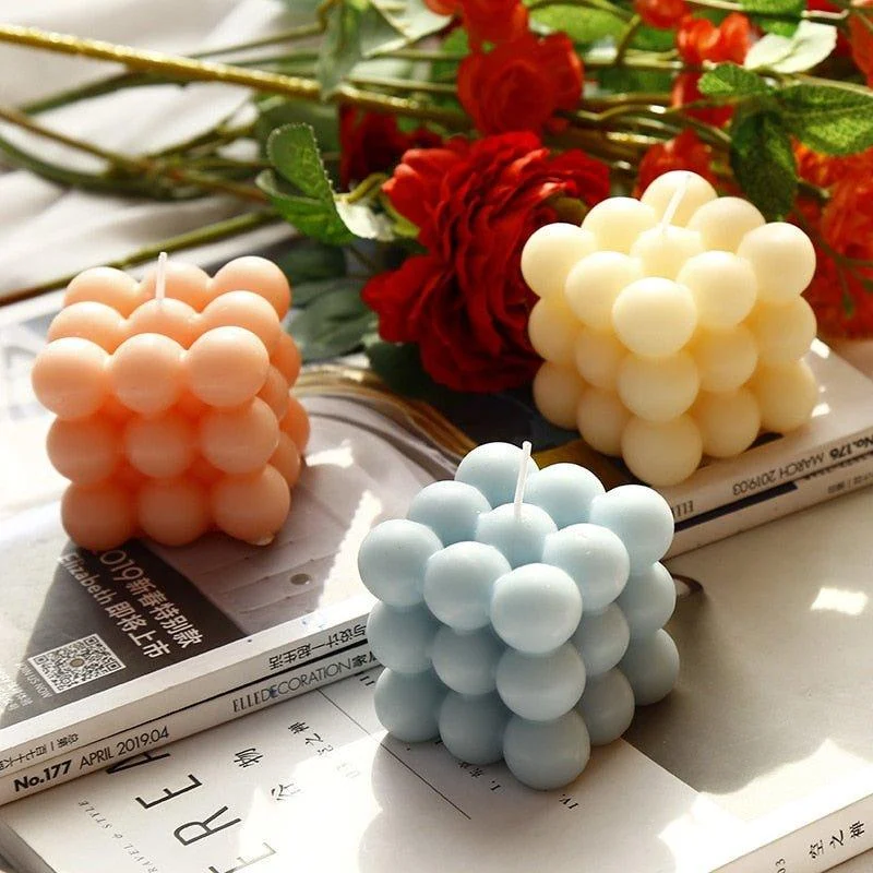 modern-cube-bubble-decorative-candle-751415 Modern Cube Bubble Decorative Candle 751415