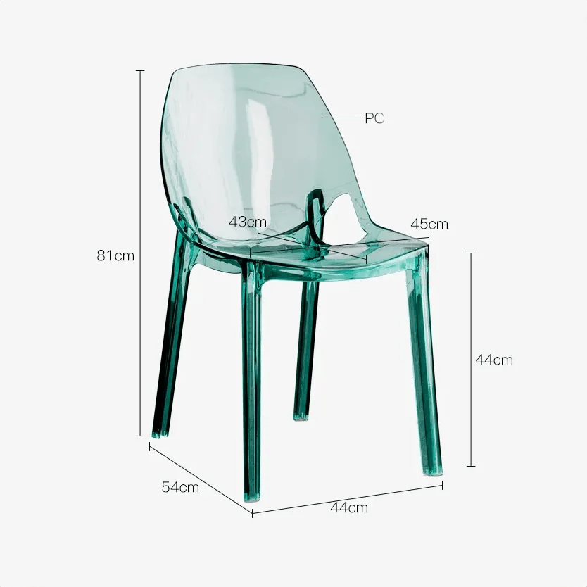 modern-design-transparent-dining-room-chair-265715 Modern Design Transparent Dining Room Chair 265715