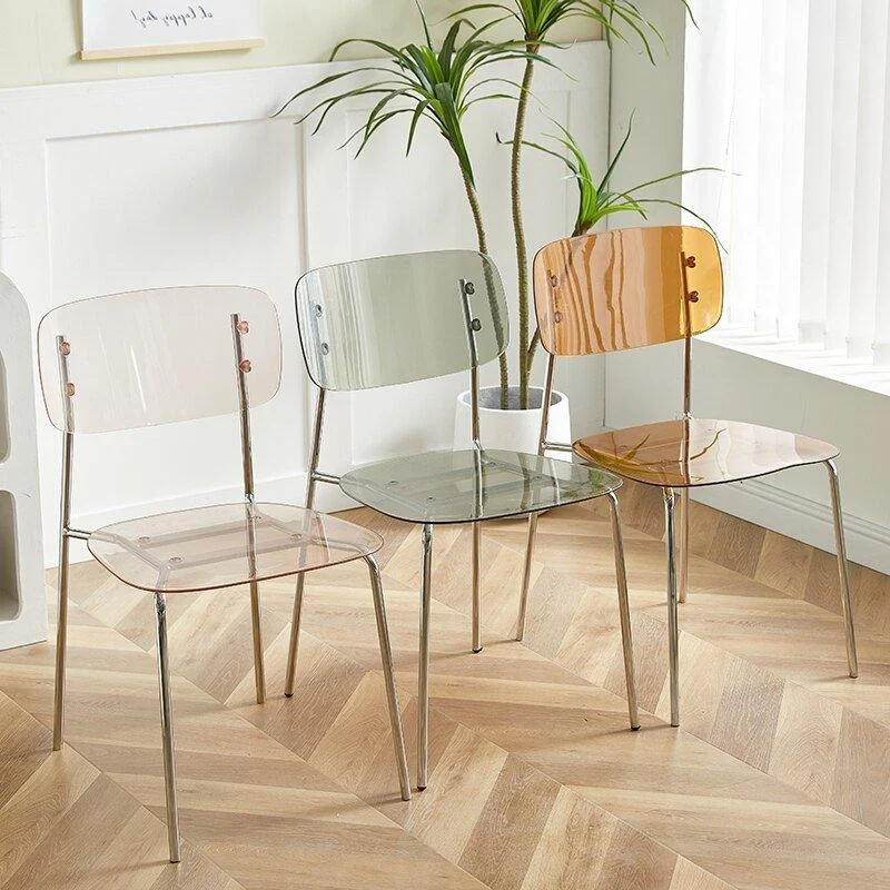 Modern Nordic Minimalist Style Dining Chairs 575987