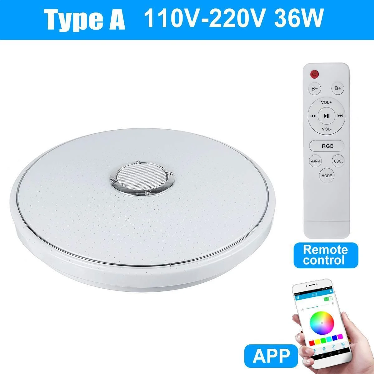 modern-rgb-led-ceiling-lights-home-lighting-36w-60w-bluetooth-with-remote-control-416579 Modern Rgb Led Ceiling Lights Home Lighting 36w 60w Bluetooth With Remote Control 416579