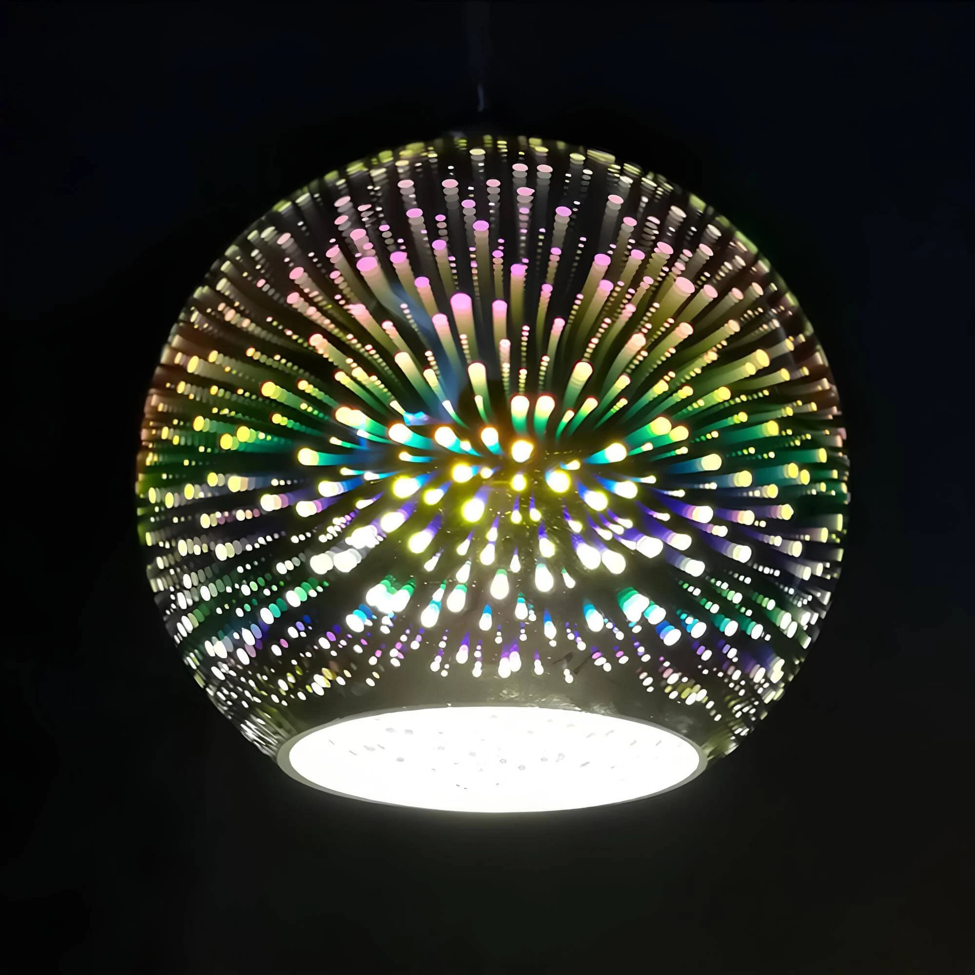 Moderne 3d Feuerwerk Glas Hangelampe Kreative Beleuchtung Xlumina 10