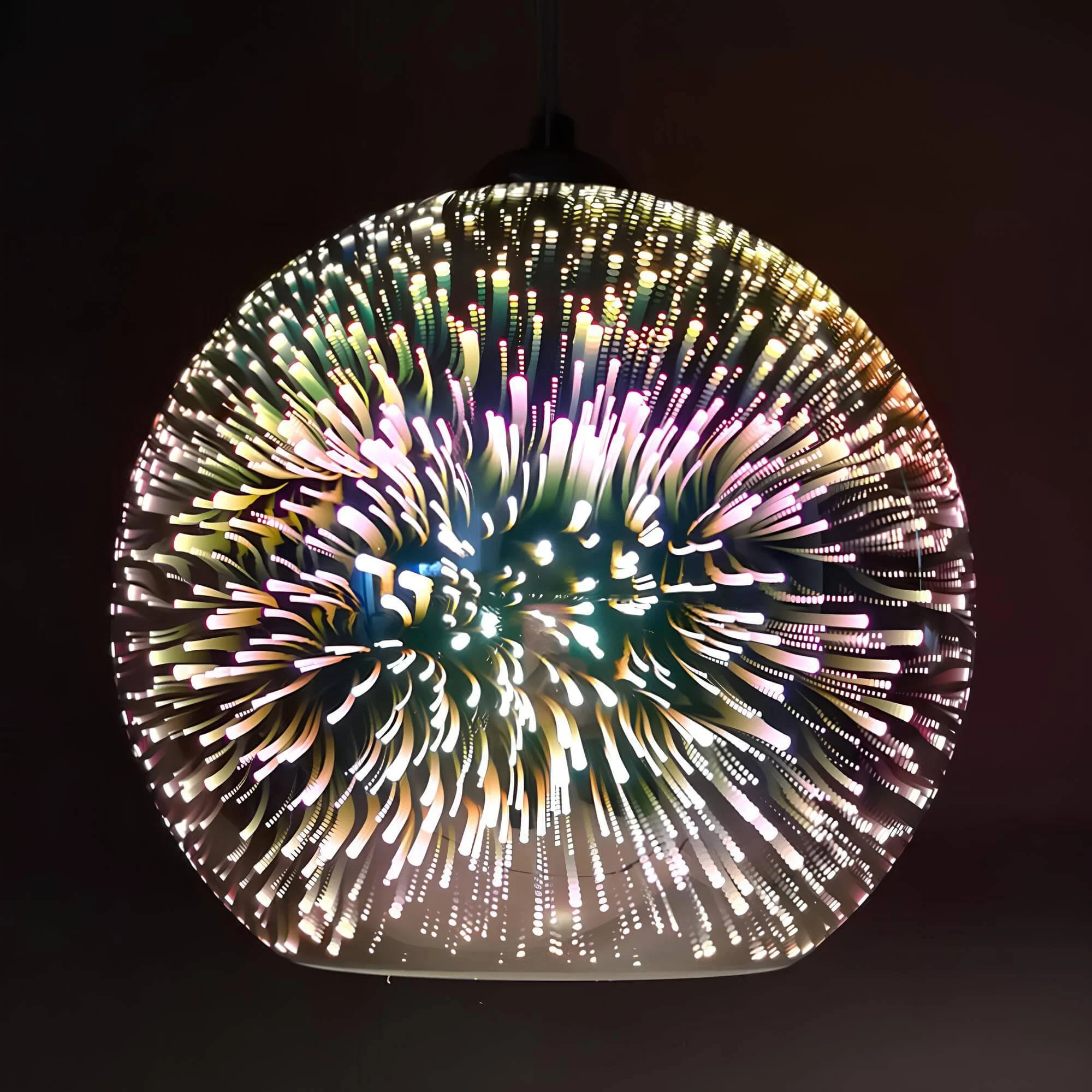 Moderne 3d Feuerwerk Glas Hangelampe Kreative Beleuchtung Xlumina 11