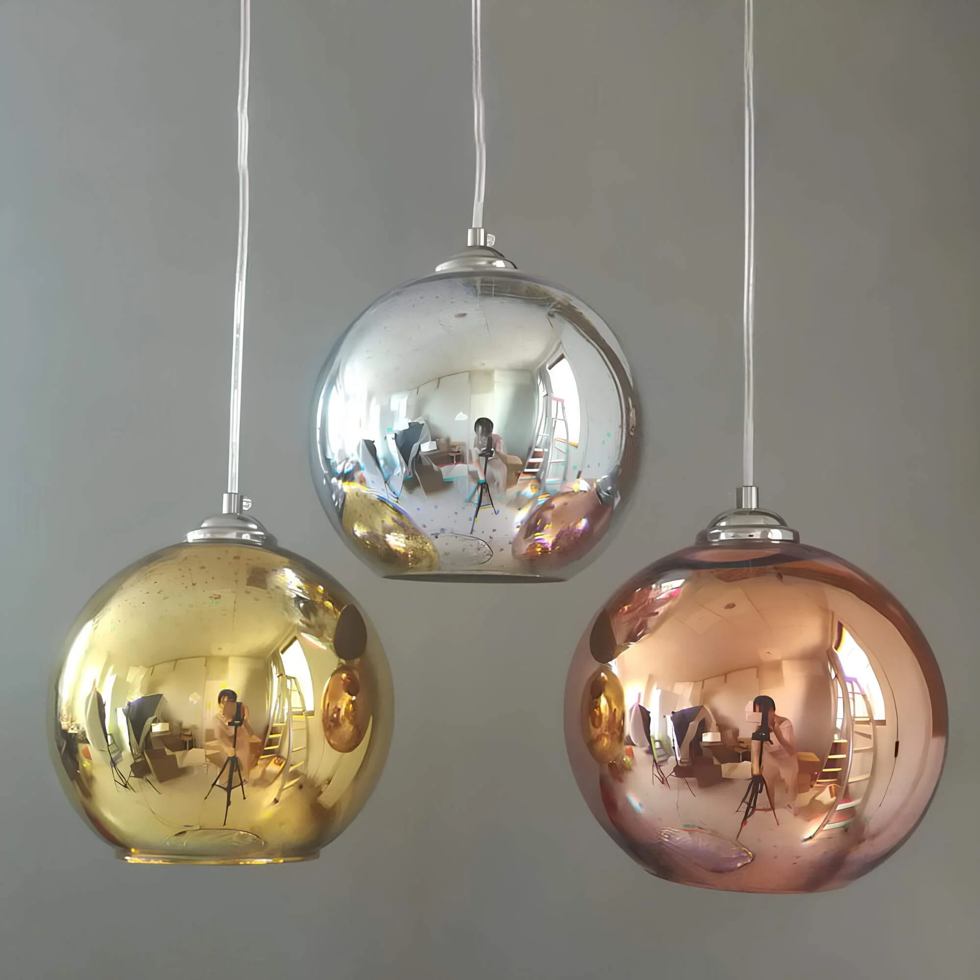 Moderne 3d Feuerwerk Glas Hangelampe Kreative Beleuchtung Xlumina 14