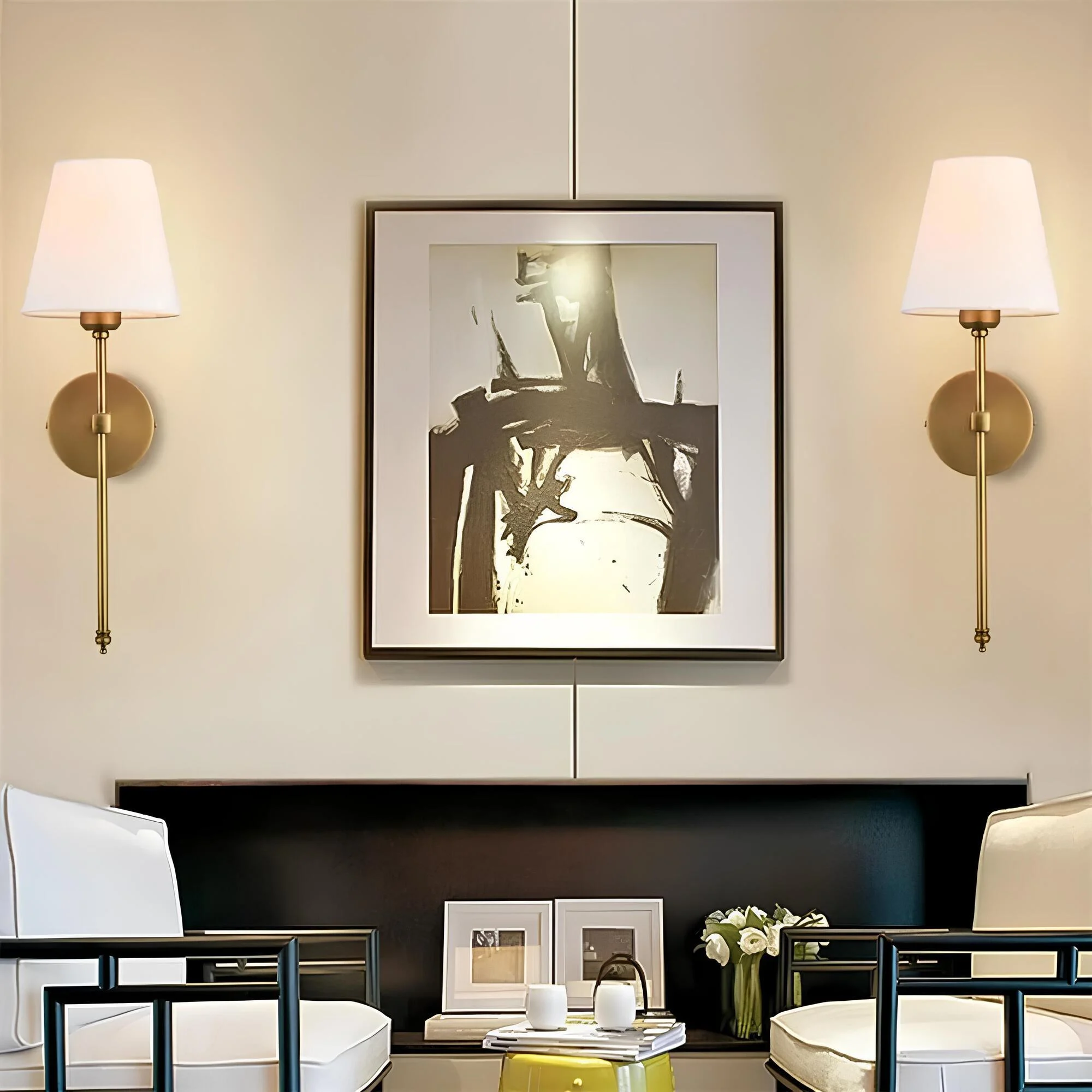 moderne-amerikanische-Wandleuchte-metall-glas-led-beleuchtung-schwarz-gold-wohnzimmer-dekoration-xLumina_2 Moderne Amerikanische Wandleuchte Metall Glas Led Beleuchtung Schwarz Gold Wohnzimmer Dekoration Xlumina 2