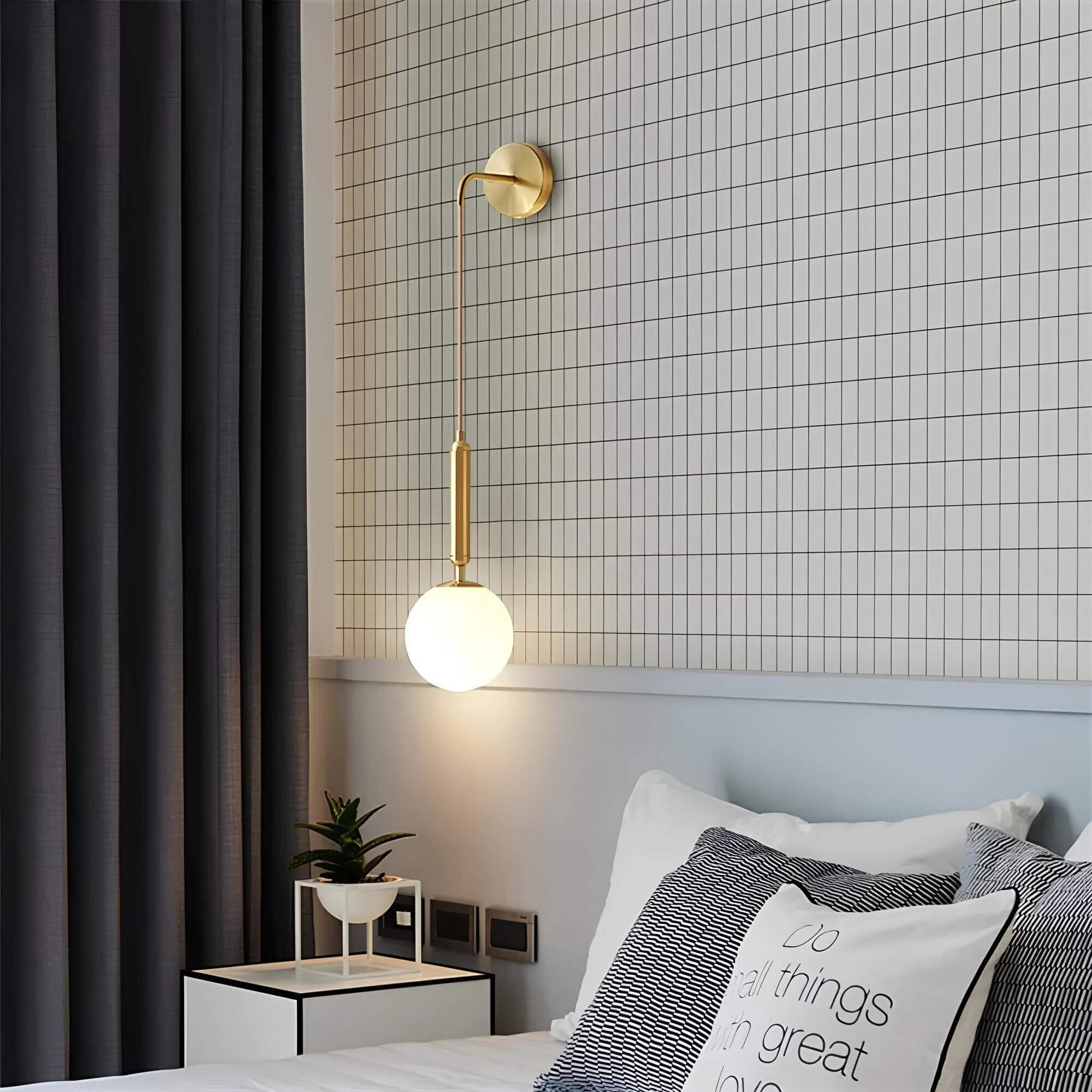 Moderne Glas Wandleuchte Eclipse 12w 3000k Design Warmlicht Elegant Xlumina 1