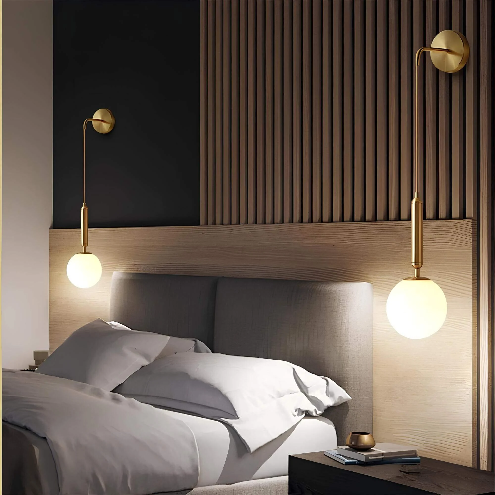 Moderne Glas Wandleuchte Eclipse 12w 3000k Design Warmlicht Elegant Xlumina 2